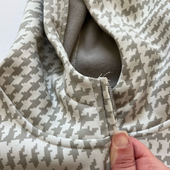 Burton Houndstooth Coat Jacket Size Medium - Picture 10 of 12